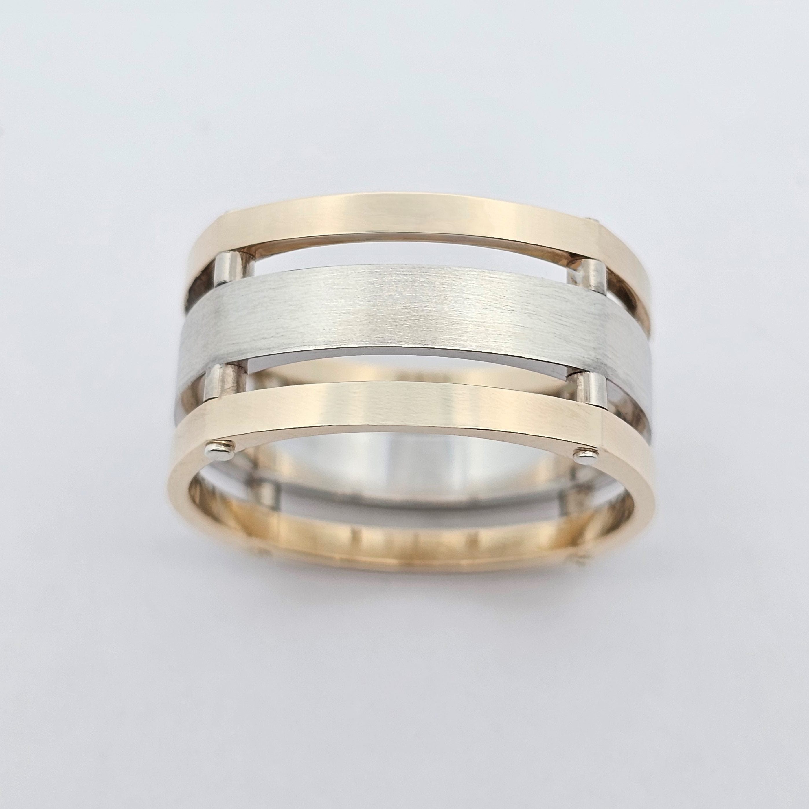 wedding ring; wedding rings; wedding bands; wedding band; mens wedding band; mens wedding ring; gold wedding ring; gold ring; funky wedding ring; two tone wedding ring white gold wedding ring; yellow gold wedding ring
